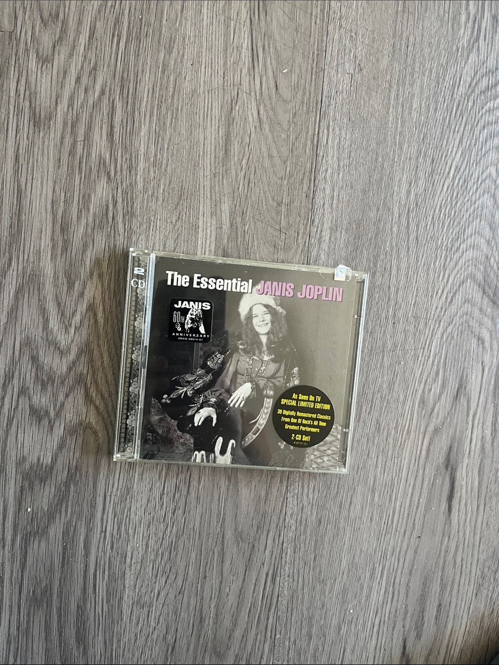The Essential Janis Joplin CD - Black & Purple Cover